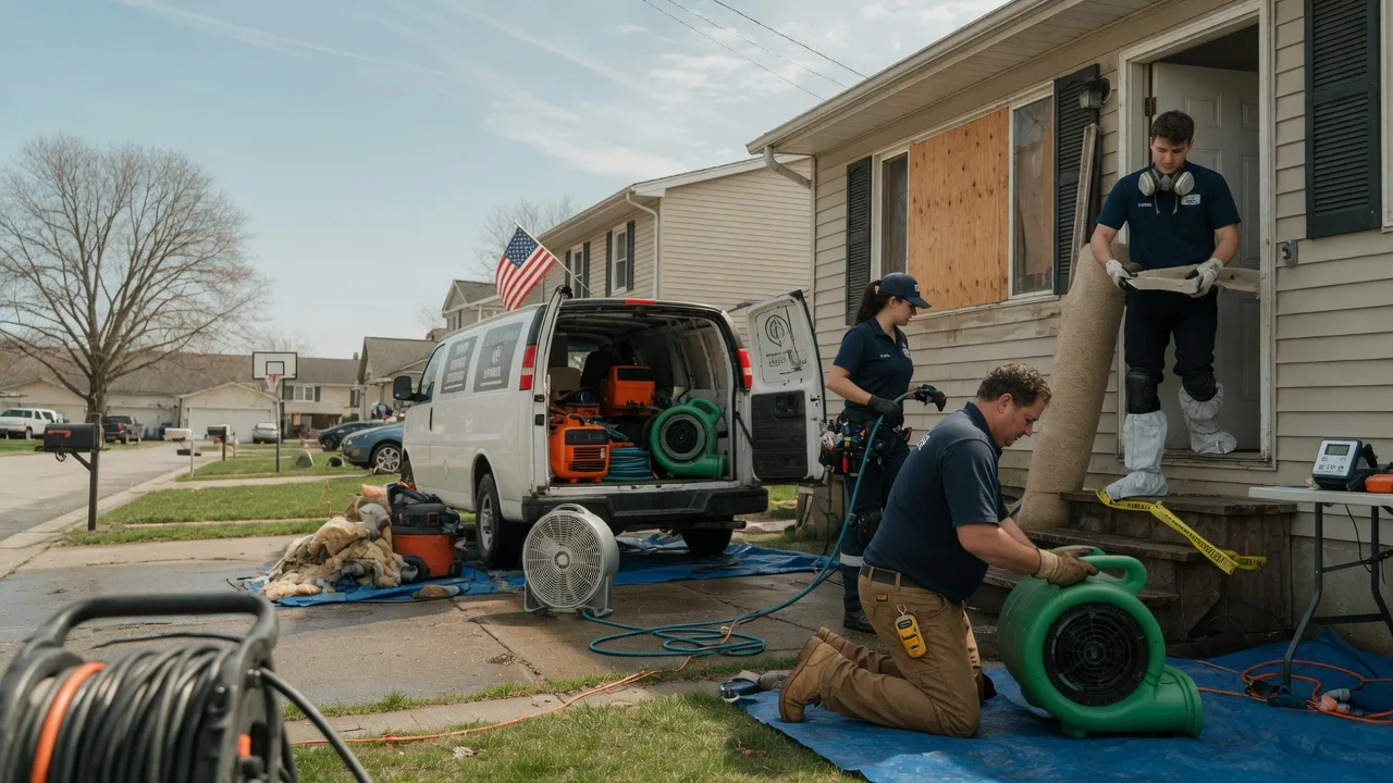 Water Damage Restoration in Highland, MD near me